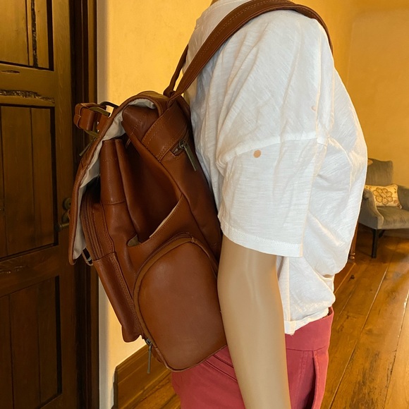 Claire Chase leather backpack - Picture 3 of 16